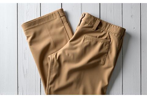 Celana Chino Slim Fit Berwarna Khaki